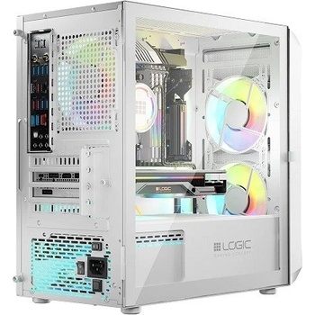Logic PORTOS ARGB MINI USB 3.0 biela