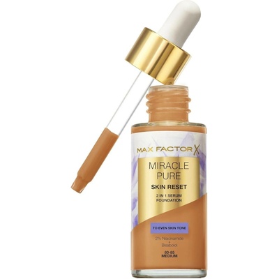 Max Factor Miracle Pure pečující make-up 80-85 Medium 30 ml