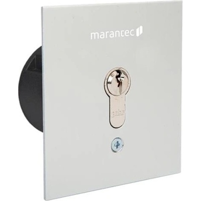 marantec Command 314 - kľúčový spínač pre zapustenú montáž, 2pólový, bez aretácie, pre ovládanie pohonu brány a vrát MC-COM-314
