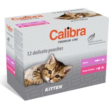 Calibra Cat Kitten Turkey & Chicken 12 x 100 g
