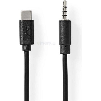 Nedis CCGB65960BK10 USB-C - zástrčka 3,5mm