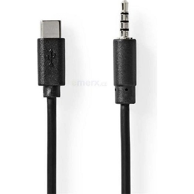 Nedis CCGB65960BK10 USB-C - zástrčka 3,5mm