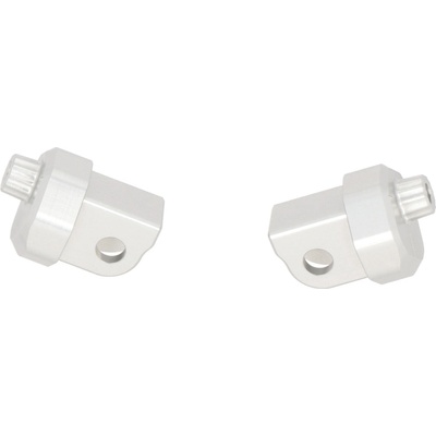SW MOTECH Mounting kit for EVO footrest Silver. CFMoto 800MT-X (24-)