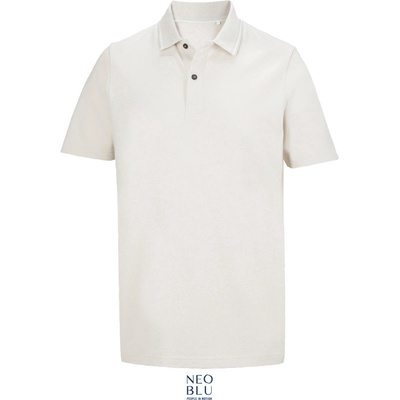 Neoblu polokošile Orel piqué těžká bavlna krátký rukáv unisex COT244337ze600-dusty beige