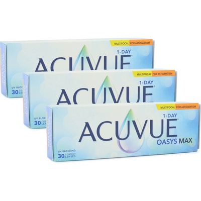 Johnson & Johnson Acuvue Oasys Max 1-Day Multifocal for Astigmatism 90 šošoviek