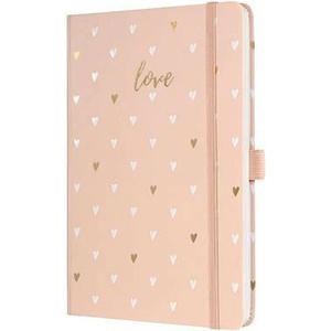 Sigel Jolie Rose Love hardcover lined notebook 135x203 mm