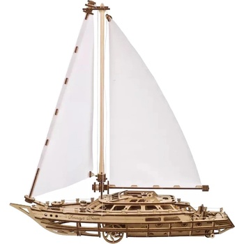 UGears Дървен 3D пъзел Ugears от 365 части - Яхта Serentiy (U-70224 )