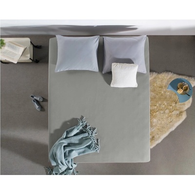 DreamHouse Prestieradlo Jersey sivé 160-180x200