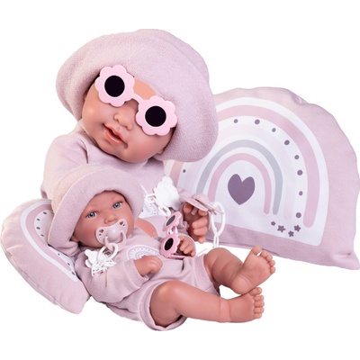 Antonio Juan 50400 PIPA realistická miminko s celovinylovým tělem 42 cm