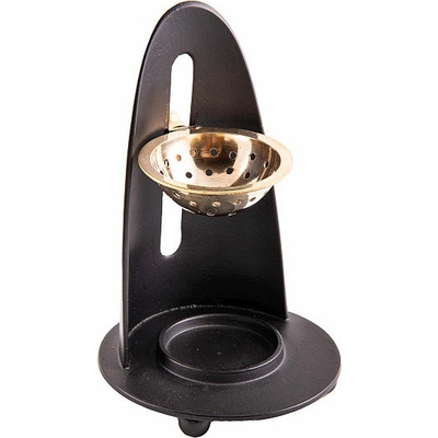 Nefertitis Kadidelnice mosazná Lunara moderní design NF19208 - výška 13,5 cm – Zboží Dáma