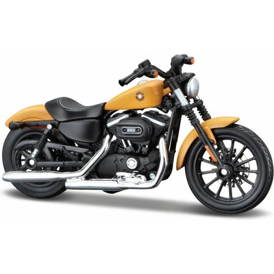Harley Davidson Maisto Sportster Iron 883 2014 yellow 1:18