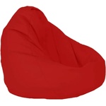Pufrelax Пуф круша 320л. , Nirvana Grande - Teteron Red, За открито, Перящ се калъф, Пълнеж от Полистиролни перли