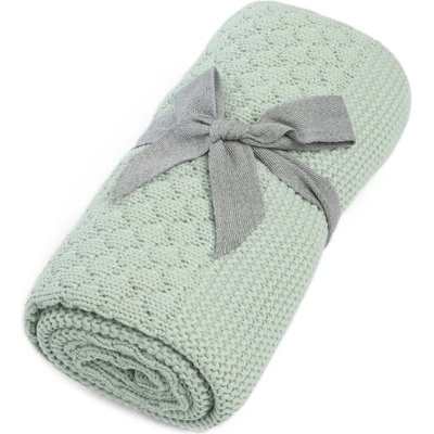 Mamas & Papas Плетено одеяло Mamas & Papas - Bubble Blue, 70 х 90 cm (7883D0300)