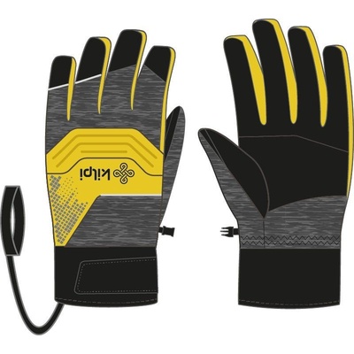 Kilpi Skimi-j Detské lyžiarske rukavice yellow