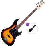 Cort GB34JJ Basic SET 3-Tone Sunburst Електрическа бас китара