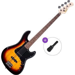 Cort GB34JJ Basic SET 3-Tone Sunburst Електрическа бас китара