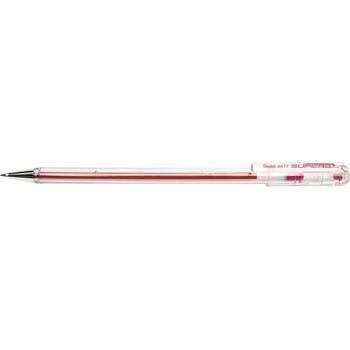 Pentel Химикалка, 0, 35 мм, капачка, PENTEL "Superb BK77", розова BK77-P (BK77-P)