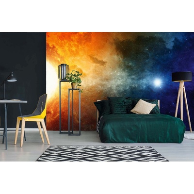 DIMEX ART Самозалепваща се флизелинова фототапета мистериозна вселена 375 x 250 см