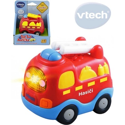 Vtech auto Tut Tut Hasiči česky mluvící plast 8 cm na baterie se zvukem se světlem