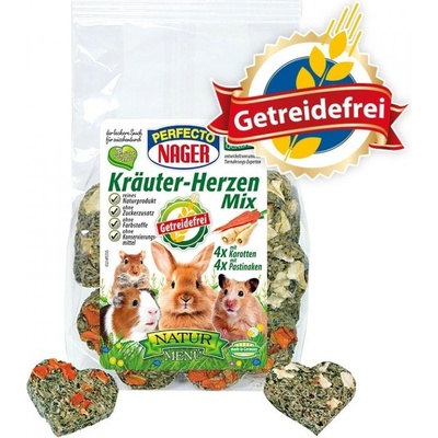 Perfecto Nager Snack Srdiečka 8 ks 120 g