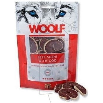Woolf beef sushi with cod 100 g