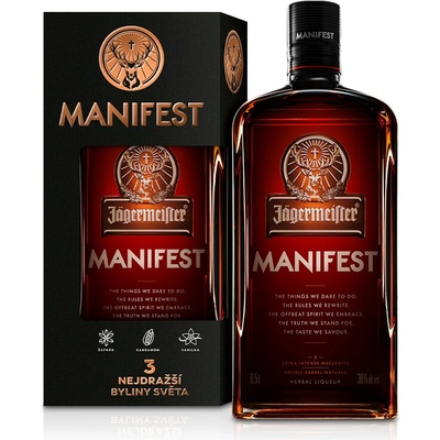 Jägermeister Manifest 38% 0,5 l (karton)