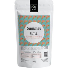 Pureway SUMMER TIME sypaný zelený čaj aromatizovaný ochutený 50 g