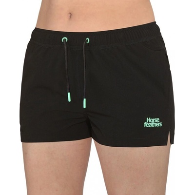Horsefeathers Univerzálne dámske kraťasy Livi Black