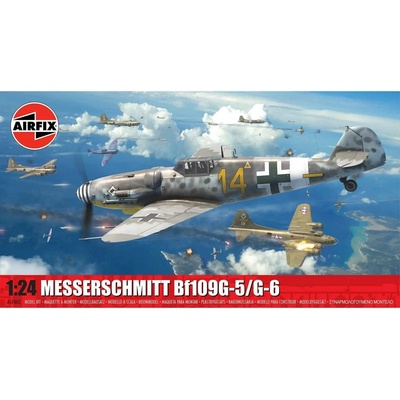 AIRFIX Classic Kit letadlo A17003 Messerschmitt Bf109G 5/G 6 1:24