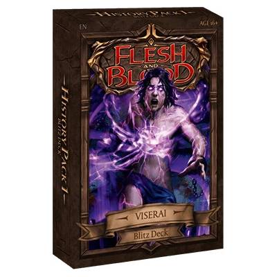 Legend Story Studios Flesh and Blood TCG History Pack 1 Blitz Deck Viserai