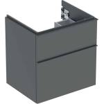 Geberit iCon - Шкафче за умивалник, 59x62x48 см, 2 чекмеджета, лава 502.303. JK. 1 (502.303.JK.1)