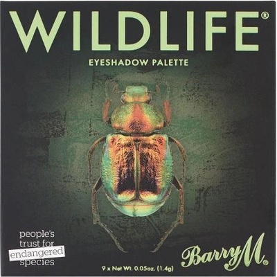 Barry M Wildlife Beetle палитра сенки за очи в лимитирана серия 12.6 гр