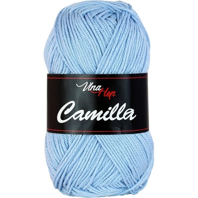 Vlna-hep Příze Camilla - bavlna Camilla: 8085 Světle modrá