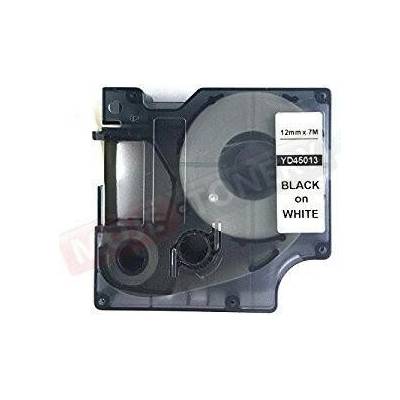 KOMPATIBILNÍ PÁSKA DYMO 40921 ČERNÁ/BÍLÝ TISK, 9mm