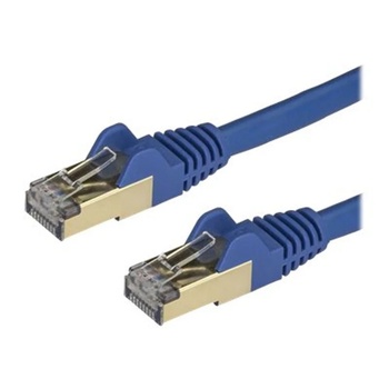 Image 1 of StarTech StarTech. com 6ASPAT50CMBL мрежов кабел Син 0, 5 м Cat6a U/FTP (STP) (6ASPAT50CMBL)