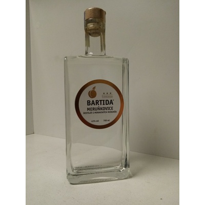 Bartida Meruňkovice 0,7 l (holá láhev)