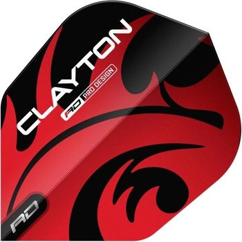 Red Dragon Jonny Clayton - No.6 - Red & Black RF8172