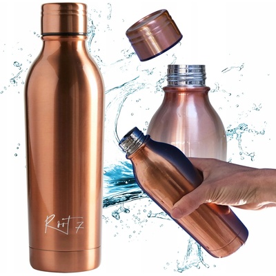 Root7 termoska nerezová ocel 500 ml měděná
