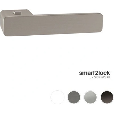 Griffwerk R8 One smart2lock WC nikel matný