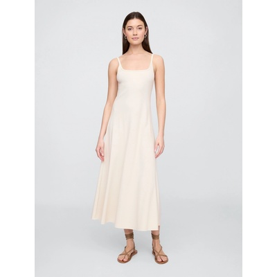 GAP Рипсовани миди рокли GAP GAP | Bezhov | ЖЕНИ | XS