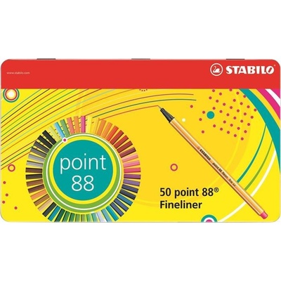 Stabilo Point 88 47+3 rôznych farieb