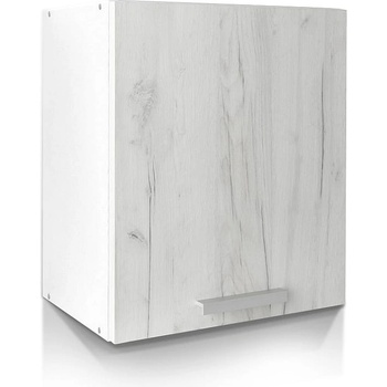Matis Кухненски шкаф горен с една врата за аспиратор in va50 снежен дъб