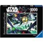 Ravensburger - Puzzle Star Wars X-Wing Cockpit - 1 000 piese