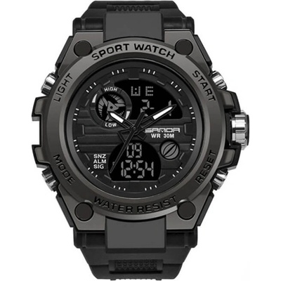 SANDA Мъжки часовник Sanda Sport Watch, черен