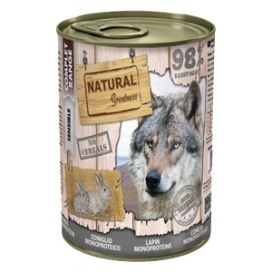 Natural Greatness Rabbit Monoproteinic recipe - Монопротеин Заек (за чувствителни стомаси), 400гр, Испания NGD40023