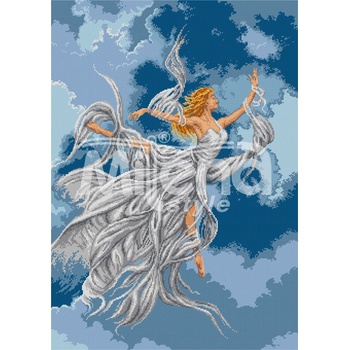 Milena Style Небе - гоблен със схема конци dmc 1: 1