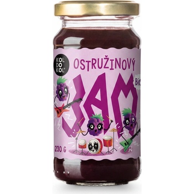 Koldokol BIO JAM Ostružina - Ostružinový džem 230 g