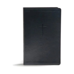 CSB Everyday Study Bible, Black Leathertouch: Black Letter, Study Notes, Illustrations, Aricles, Easy-To-Carry, Ribbon Marker, Easy-To-Read Bible Seri | Csb Bibles by Holman (ISBN: 9781462796953)