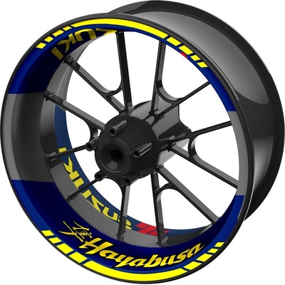 SEFIS dvojdielne polepy na kolesá SUZUKI GSX-R 1300