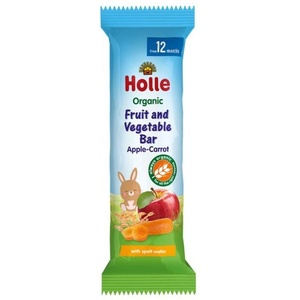 Holle Био барче Holle - Ябълка и морков, 25 g (BB210620) - baby